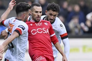 Dejan Sorgic a beaucoup travaillé comme ses partenaires pour ramener un point du Brügglifeld